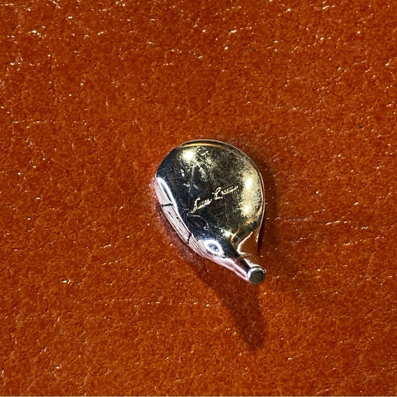 Genuine Leather Vintage Hickok Golf Theme Men's Dresser Top Caddy Valet - Picture 12 of 12